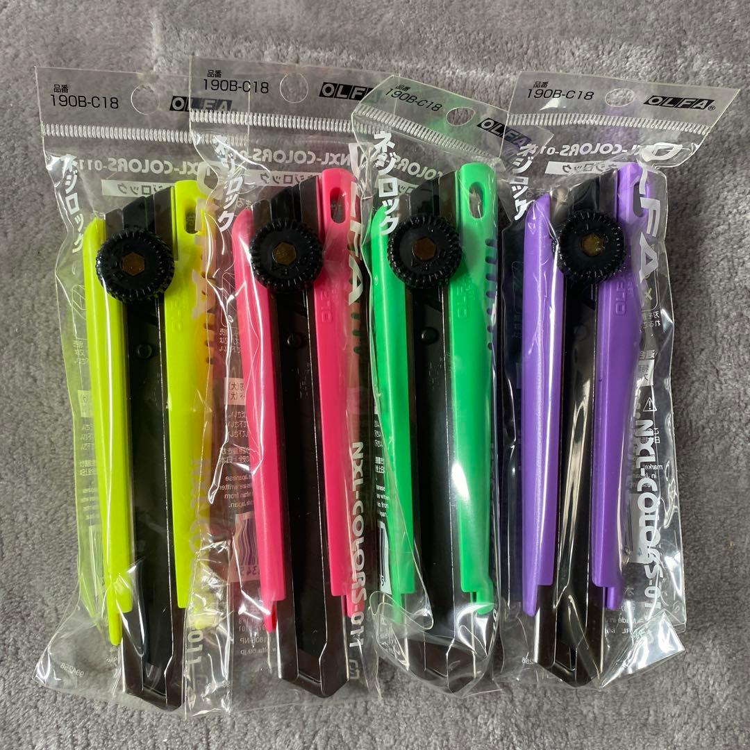【限定】オルファ カラーズ（OLFA COLORS） 12色24種セット