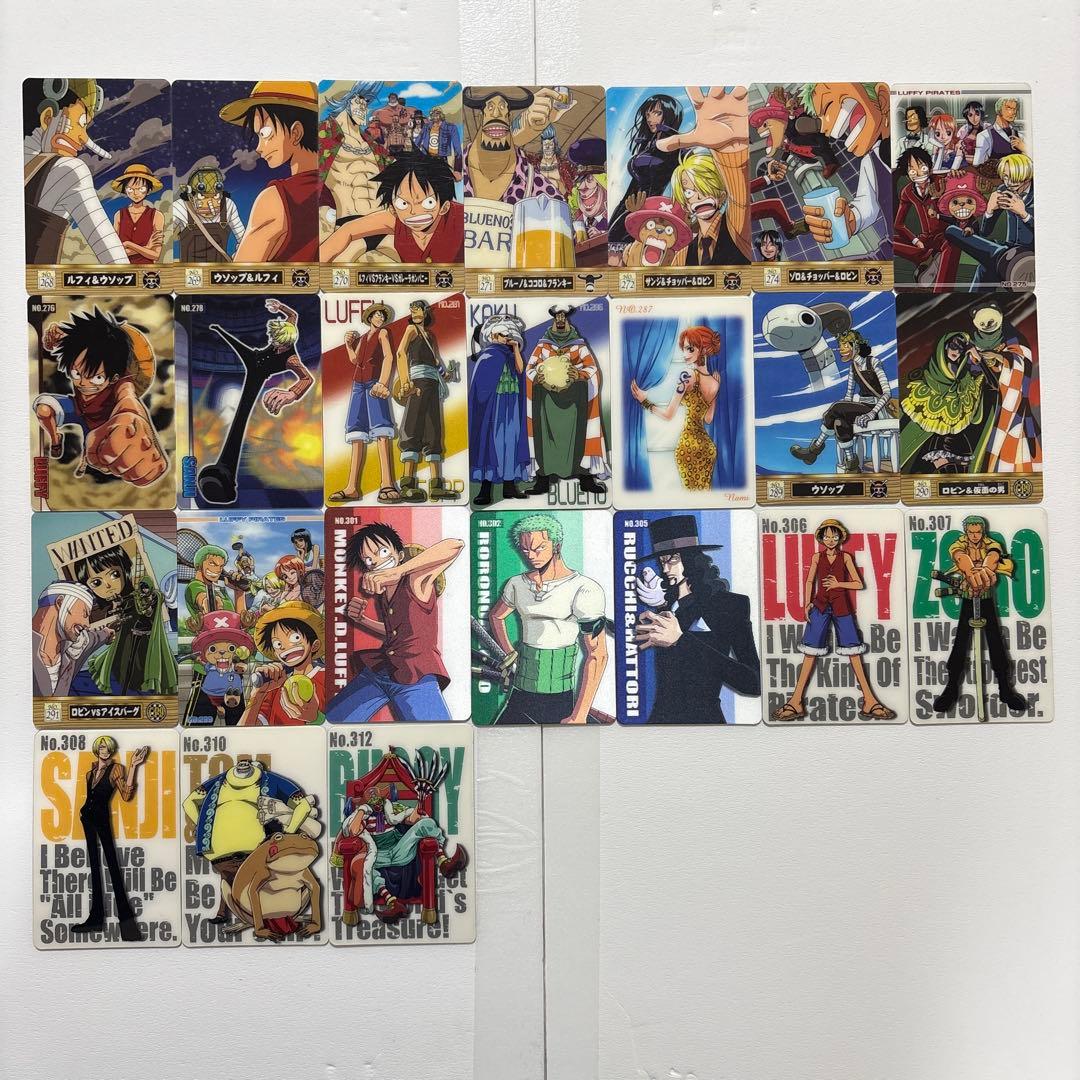 ワンピース　海賊王グミカード　192枚まとめ売り