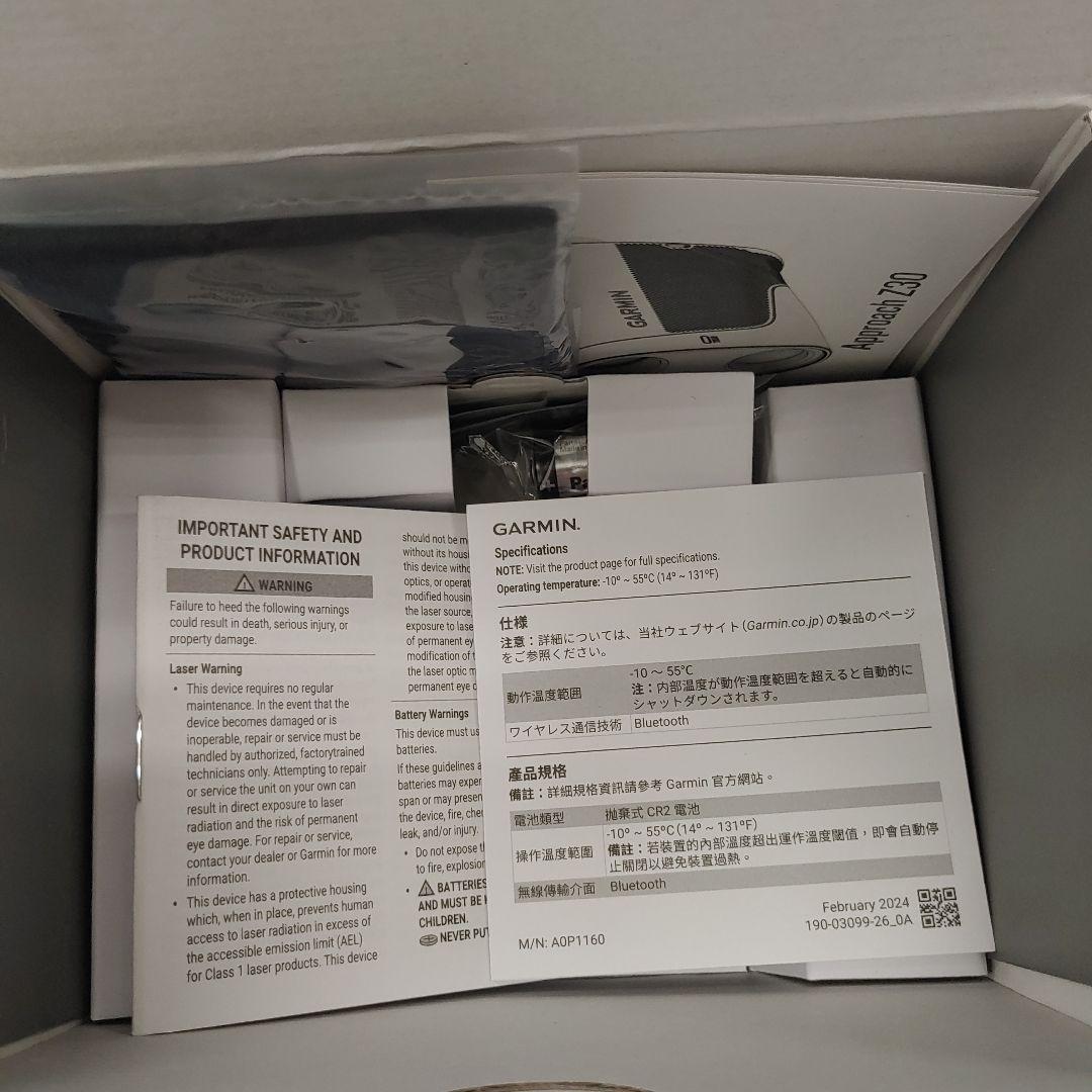 509425　ガーミン(GARMIN) Approach Z30距離計 ゴルフ