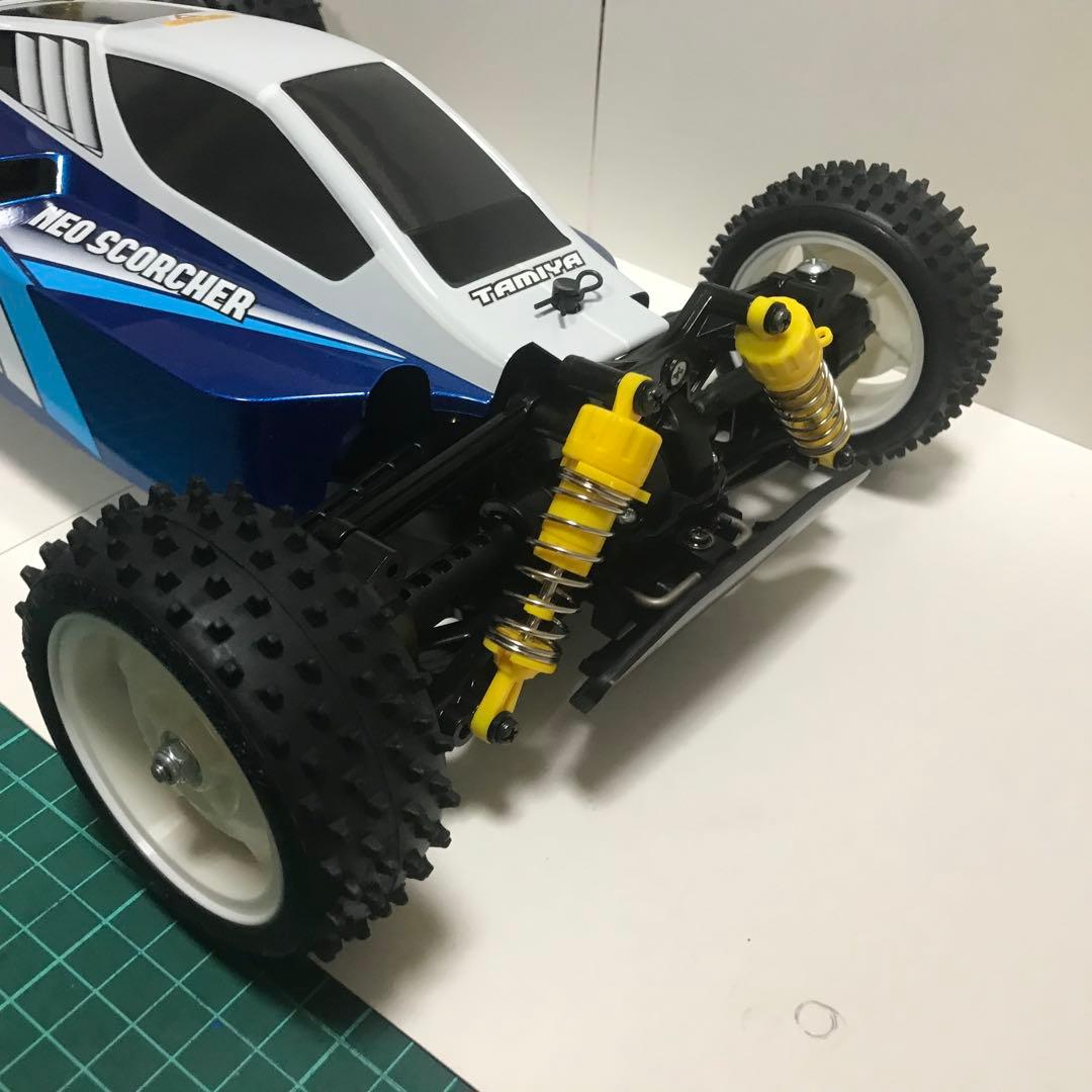 ラジコン 1/10 タミヤ XB TT-02B ネオスコーチャー　バギーメカレス