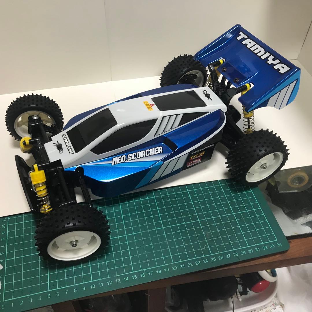 ラジコン 1/10 タミヤ XB TT-02B ネオスコーチャー　バギーメカレス