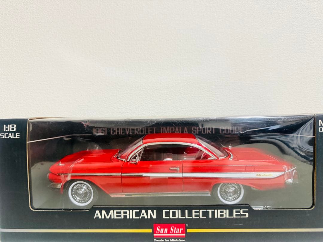 SunStar/'61 Chevyシボレー Impalaインパラ 1/18 新品
