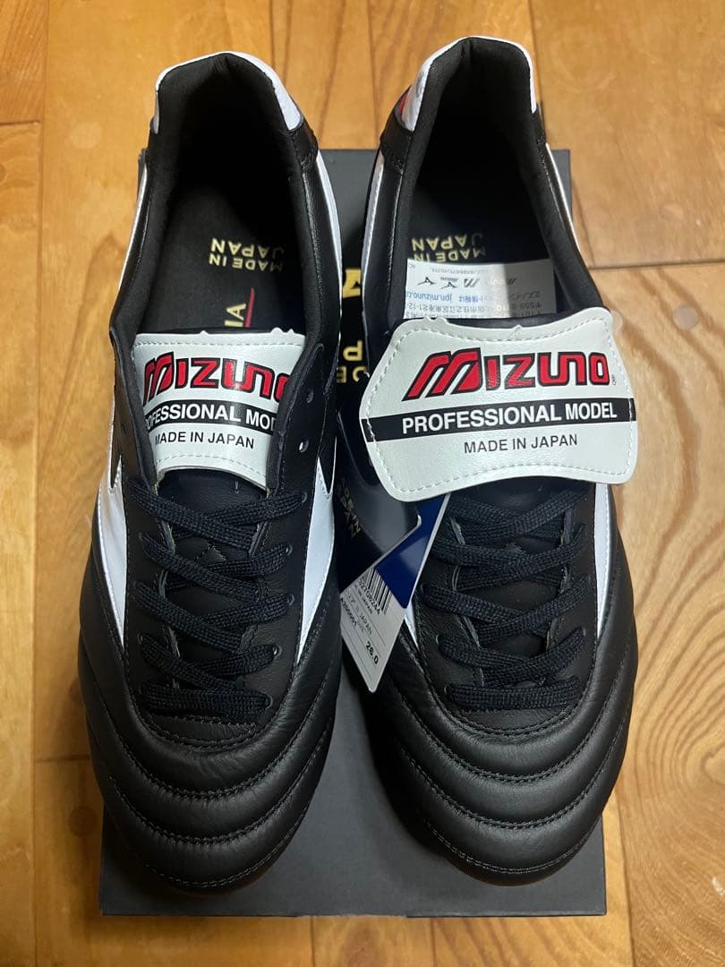 新品　旧品番　特価　ミズノ　モレリア 2 JAPAN 折り返しタン 26cm