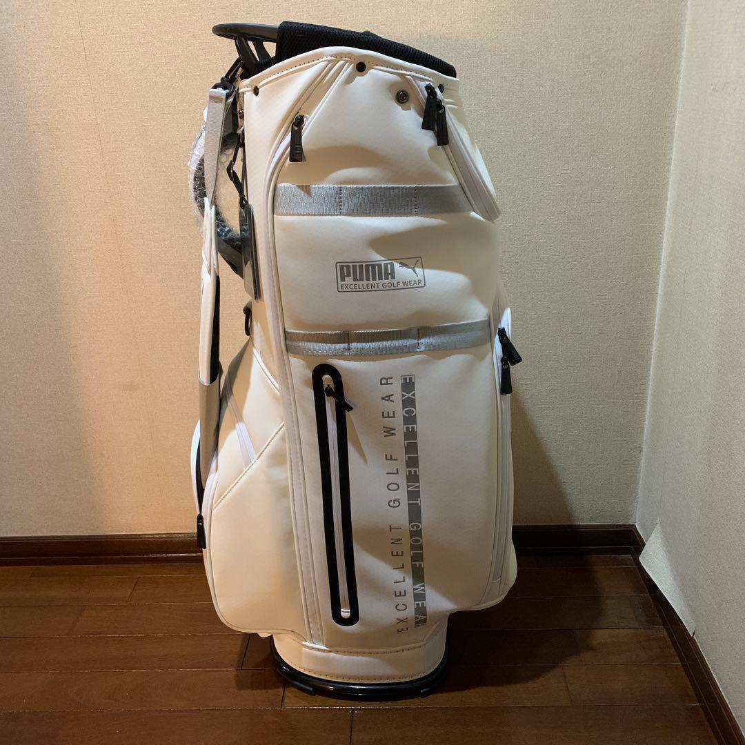 PUMA GOLF エクセレント EGW キャディバッグ 867943 白