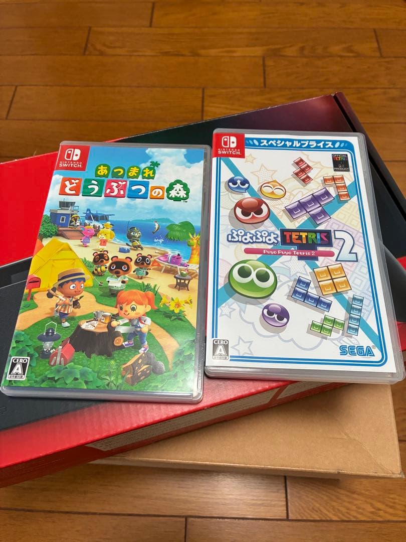 ⭐︎美品⭐︎Nintendo Switchニンテンドースイッチ本体、ソフト2本