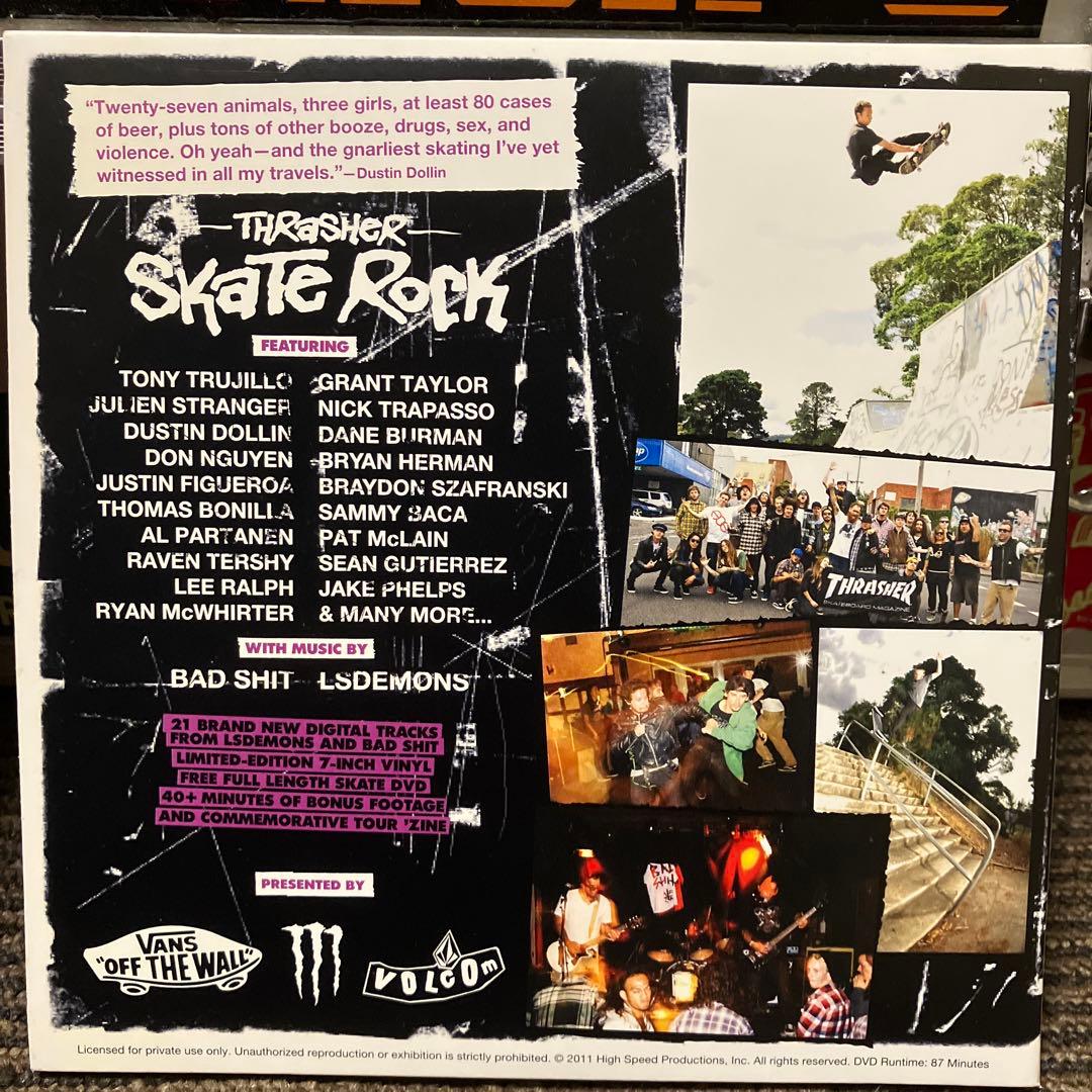 スポーツ・フィットネス THRASHER SKATE ROCK KILLING TIME