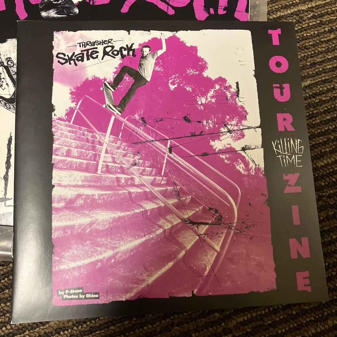 スポーツ・フィットネス THRASHER SKATE ROCK KILLING TIME