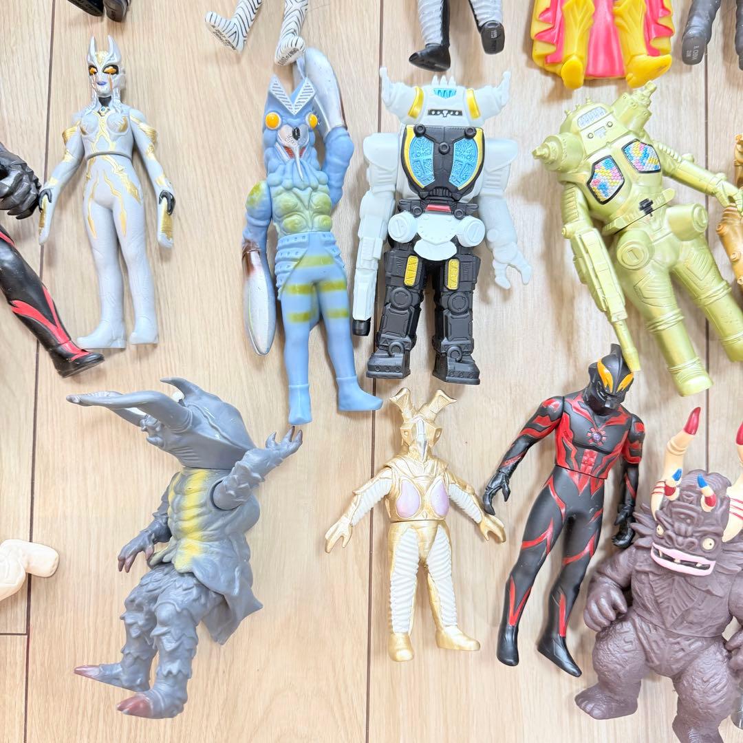ウルトラマン 怪獣　ソフビ まとめ売り