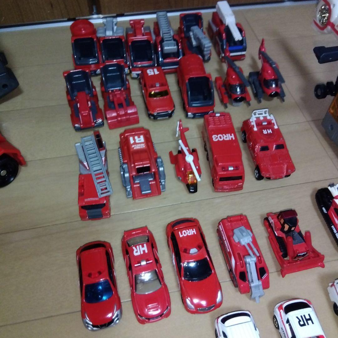 タカラトミー　ハイパーレスキュー0、1、2、3号　隊員12体＆車両33台未開封有