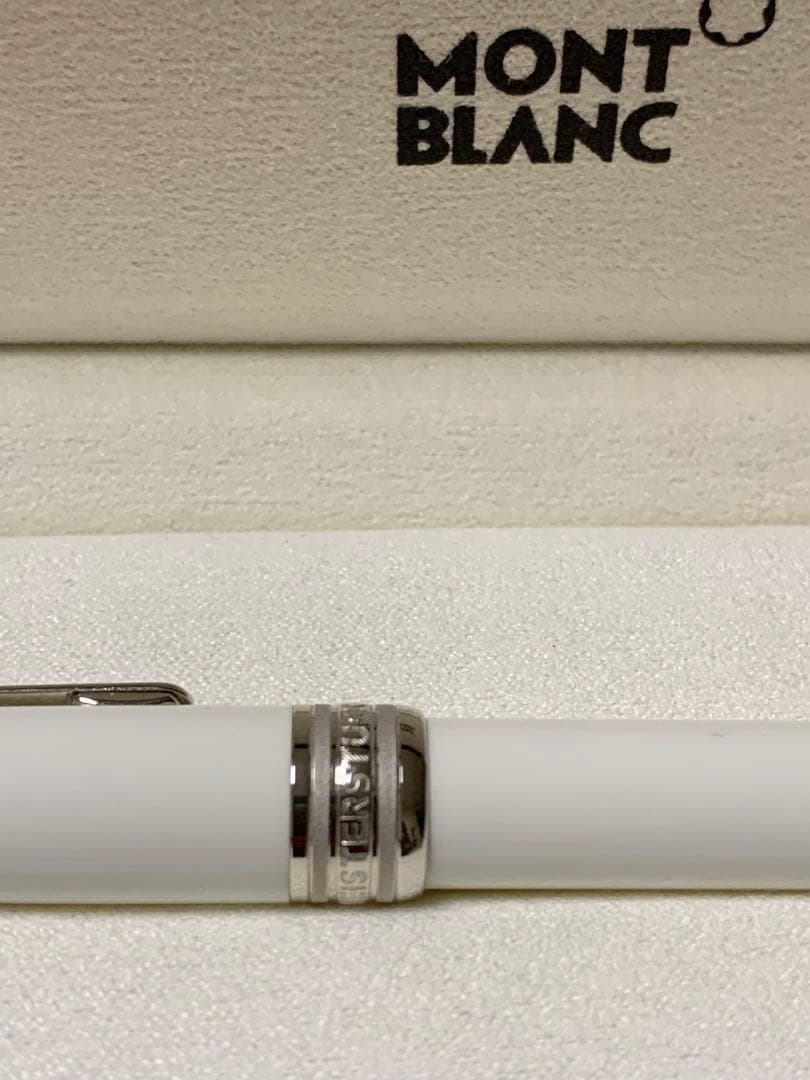 MONTBLANCマイスターシュテュック ホワイトソリテール