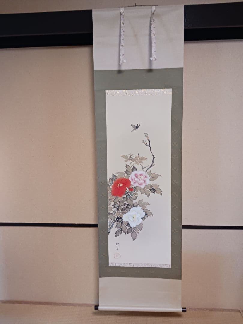酒井抱一 画 十二ヶ月花鳥図 / 四季 四幅対