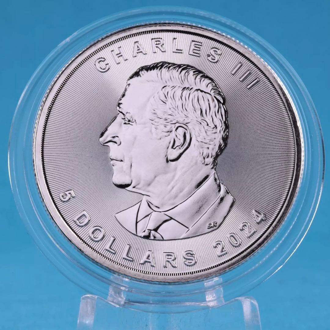 【世界100枚限定】カナダ メイプルリーフ 銀貨 ファルコン ハヤブサ 1オンス