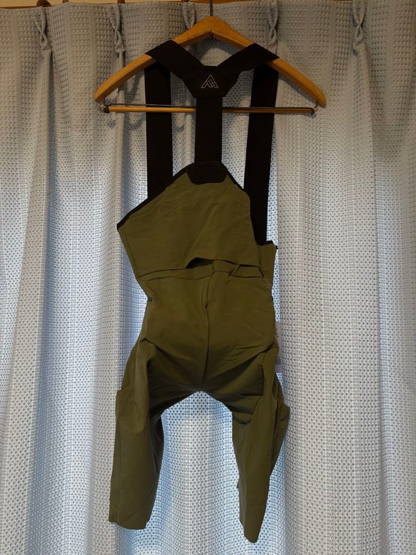 ティアグラさん専用　7mesh ビブタイツ S/M オリーブ色 ポケット付き