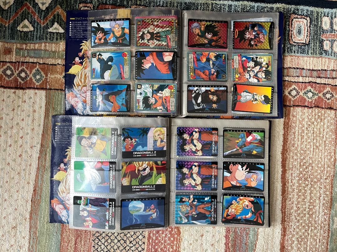 ドラゴンボール カードダス　アルバム＆レアカード・ノーマルカードセット