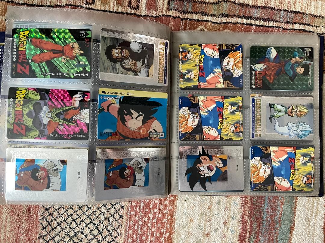 ドラゴンボール カードダス　アルバム＆レアカード・ノーマルカードセット