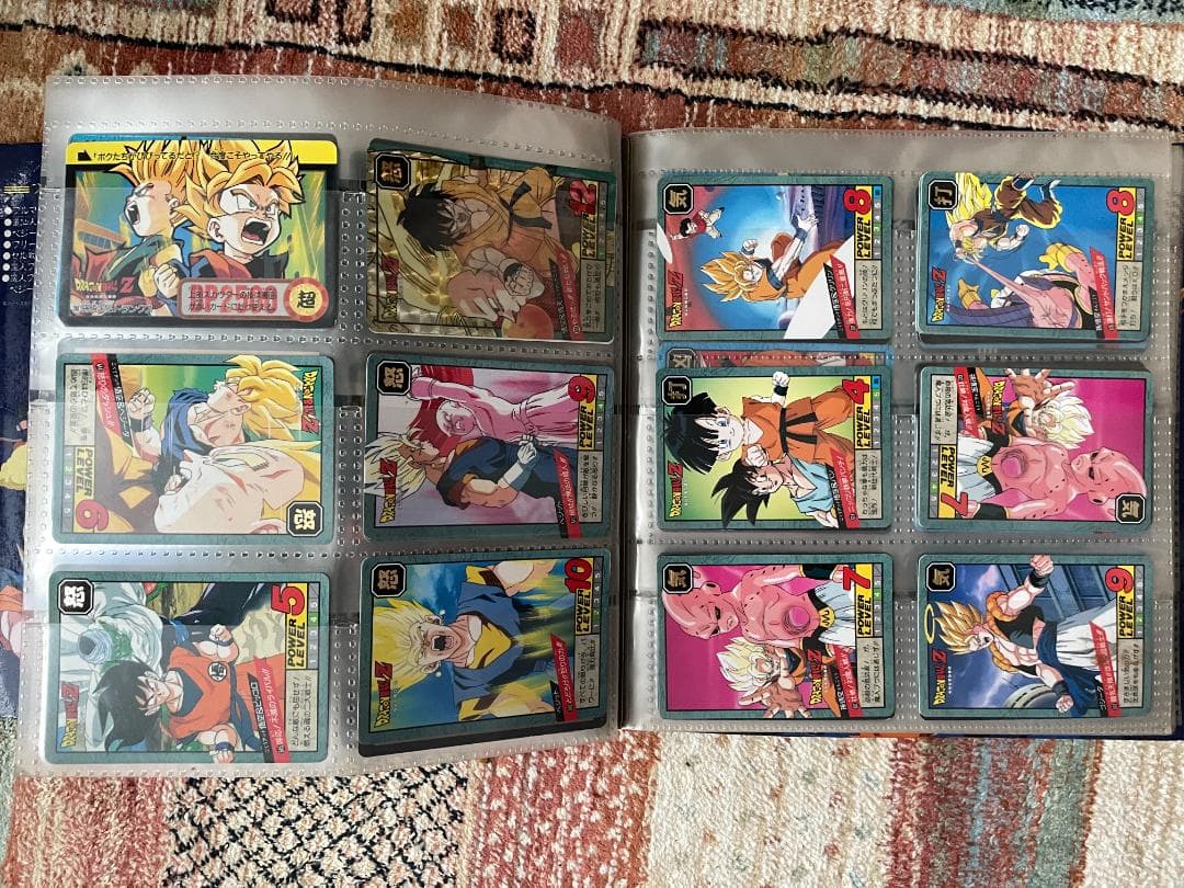 ドラゴンボール カードダス　アルバム＆レアカード・ノーマルカードセット