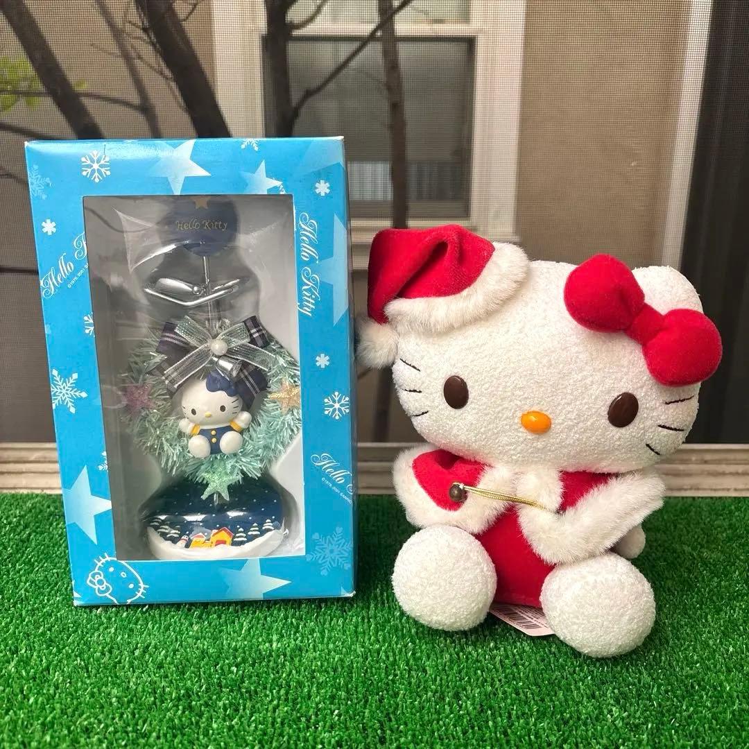 レトロ　ハローキティ　クリスマス　ぬいぐるみ　クリスマスリース　まとめ売り