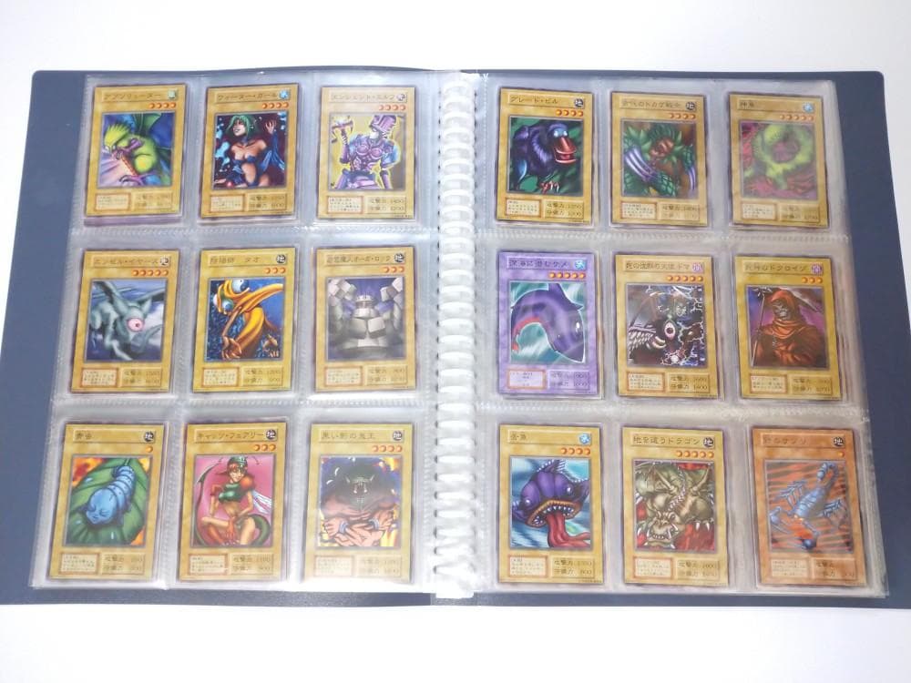 遊戯王 初期ノーマル vol.1～vol.7 コンプリートファイル 美品～やや傷