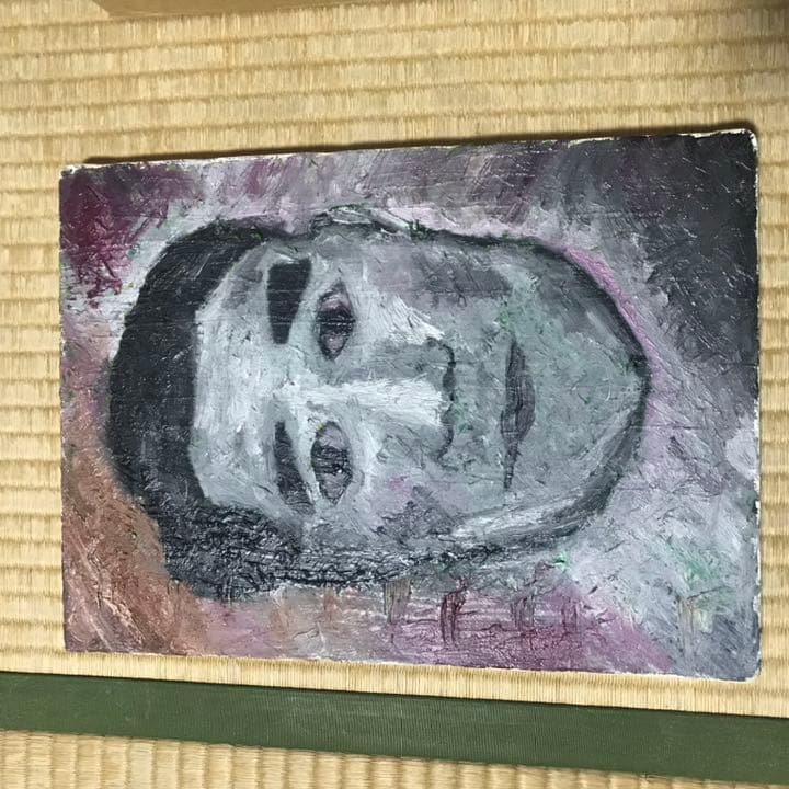 呪いの油絵