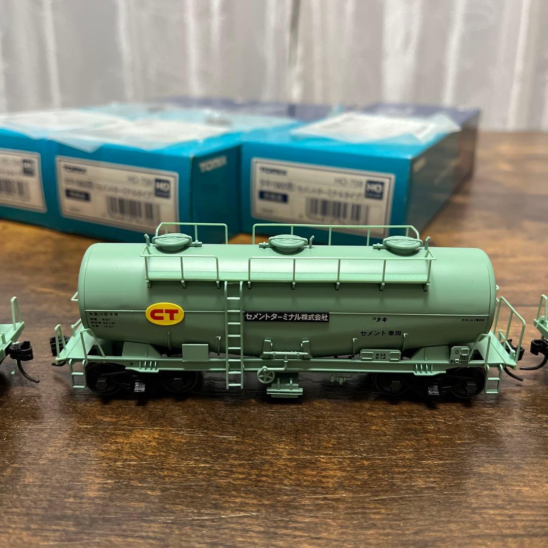 TOMIX HO-709 タキ1900形(セメントターミナルタイプ)完成品×3両