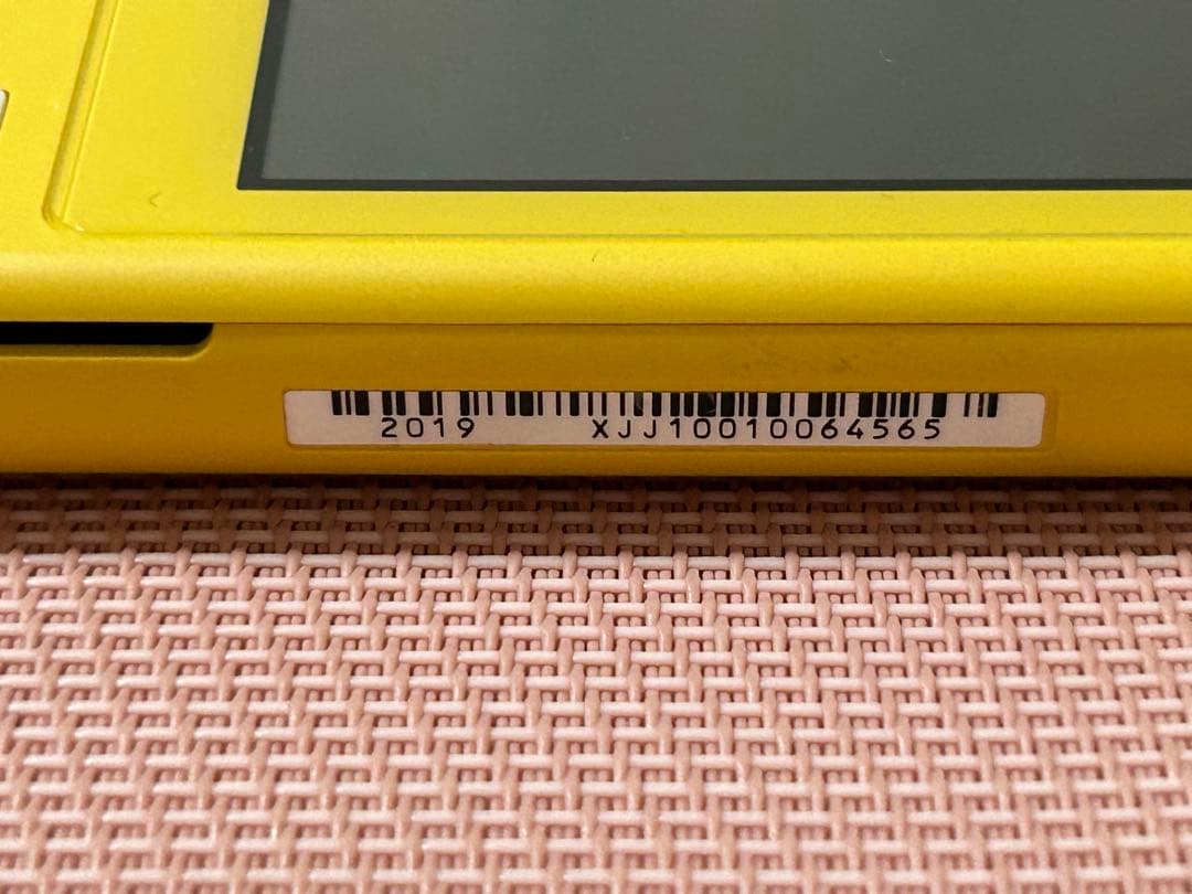 訳あり Nintendo Switch Lite イエロー 本体のみ