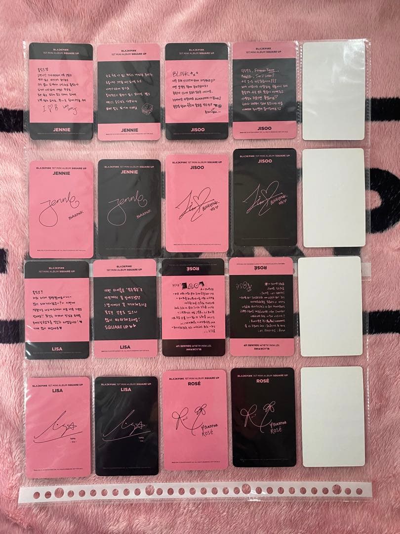 K-POP・アジア Blackpink Square up Set