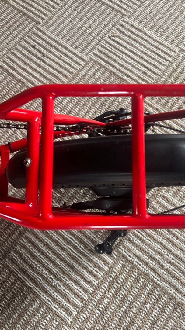 サンバイク 電動アシスト自転車 レッド