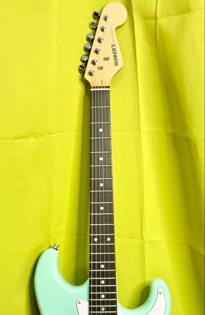 極美品！BUSKER'S BST-STD SBU エレキギター ストラト タイプ