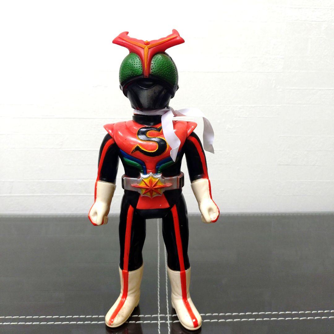 当時物 旧バンダイ 仮面ライダーストロンガー スタンダード 面取れ