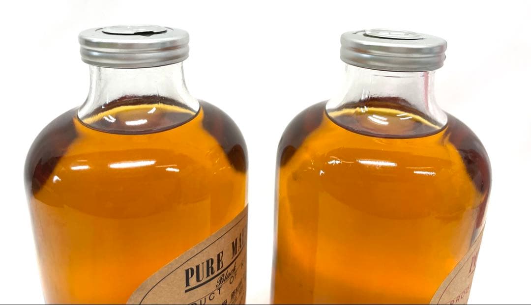 △ 未開栓 NIKKA WHISKY PURE MALT 500ml 2本セット
