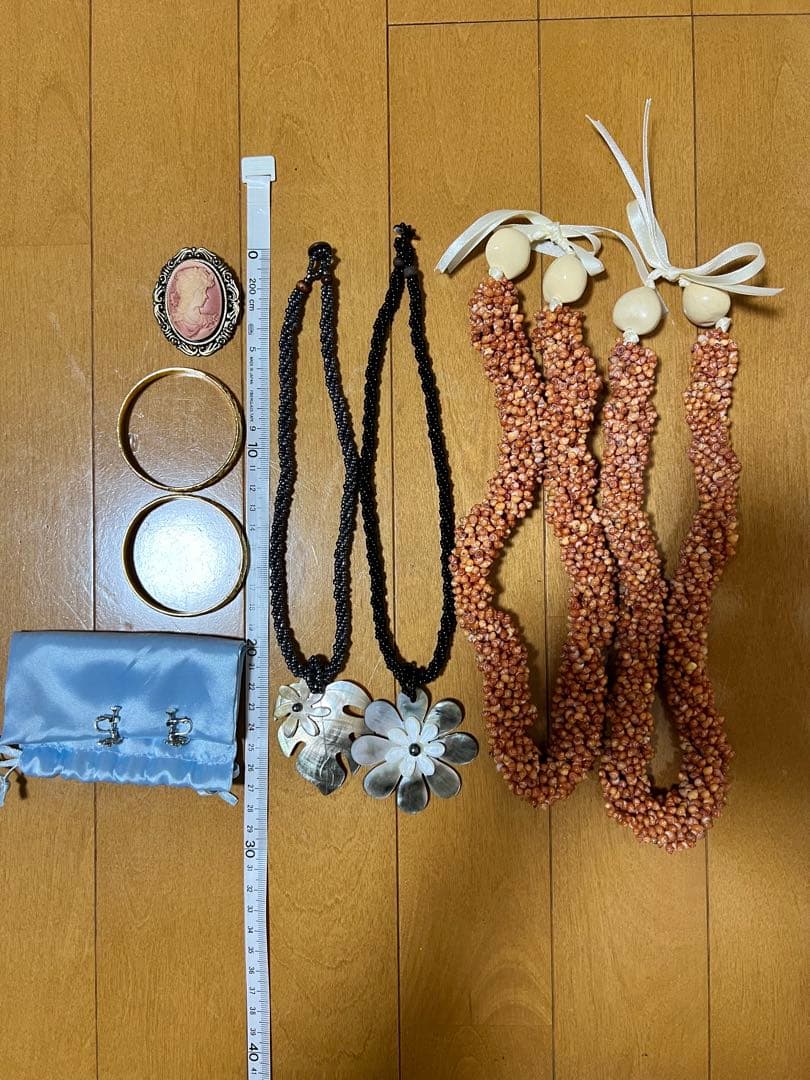 フラダンス　ウリウリ着脱式　プイリ　ドレス　レイ　髪飾り　パウ　ハット　セット