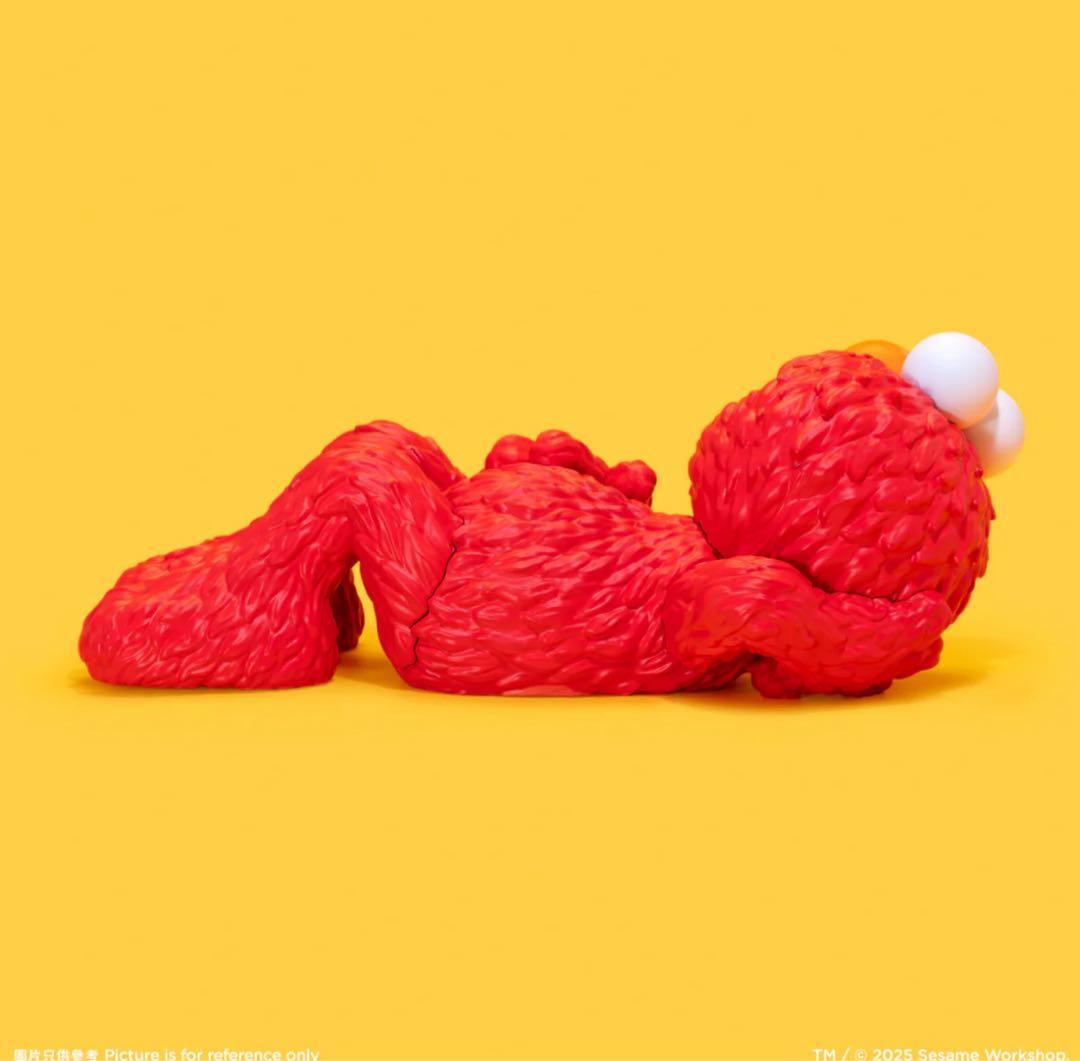 Kaws x セサミストリート　エルモ