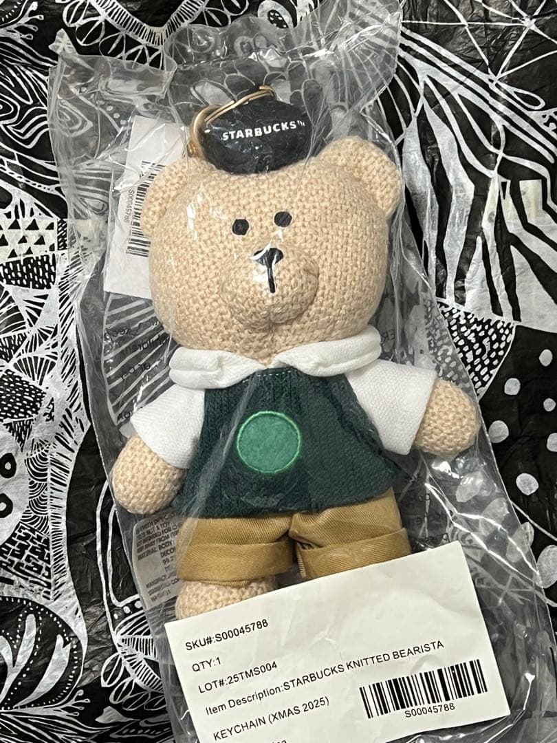 レア　即完売　スターバックス　シンガポール　ベアリスタ　ポーチ　キーチェーン