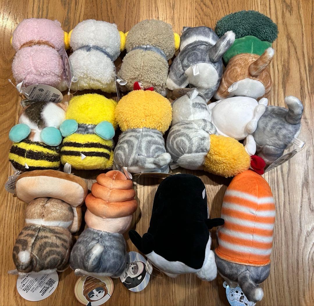 モフサンド　ぢゅの　ぬいぐるみ　ねこ　にゃん　まとめ売り