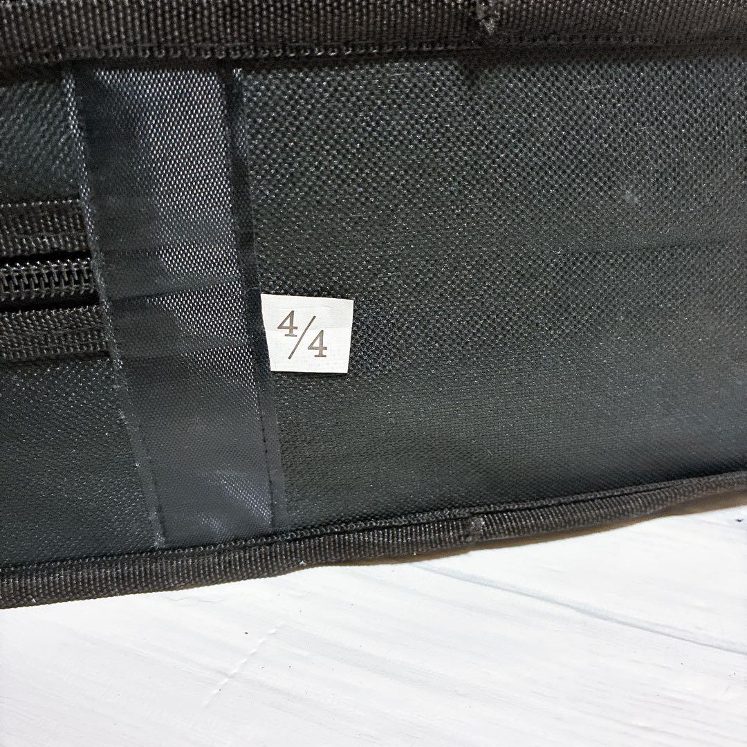 美品 ENNBOM サイレントバイオリン 4/4 ブラック 2WAYバック