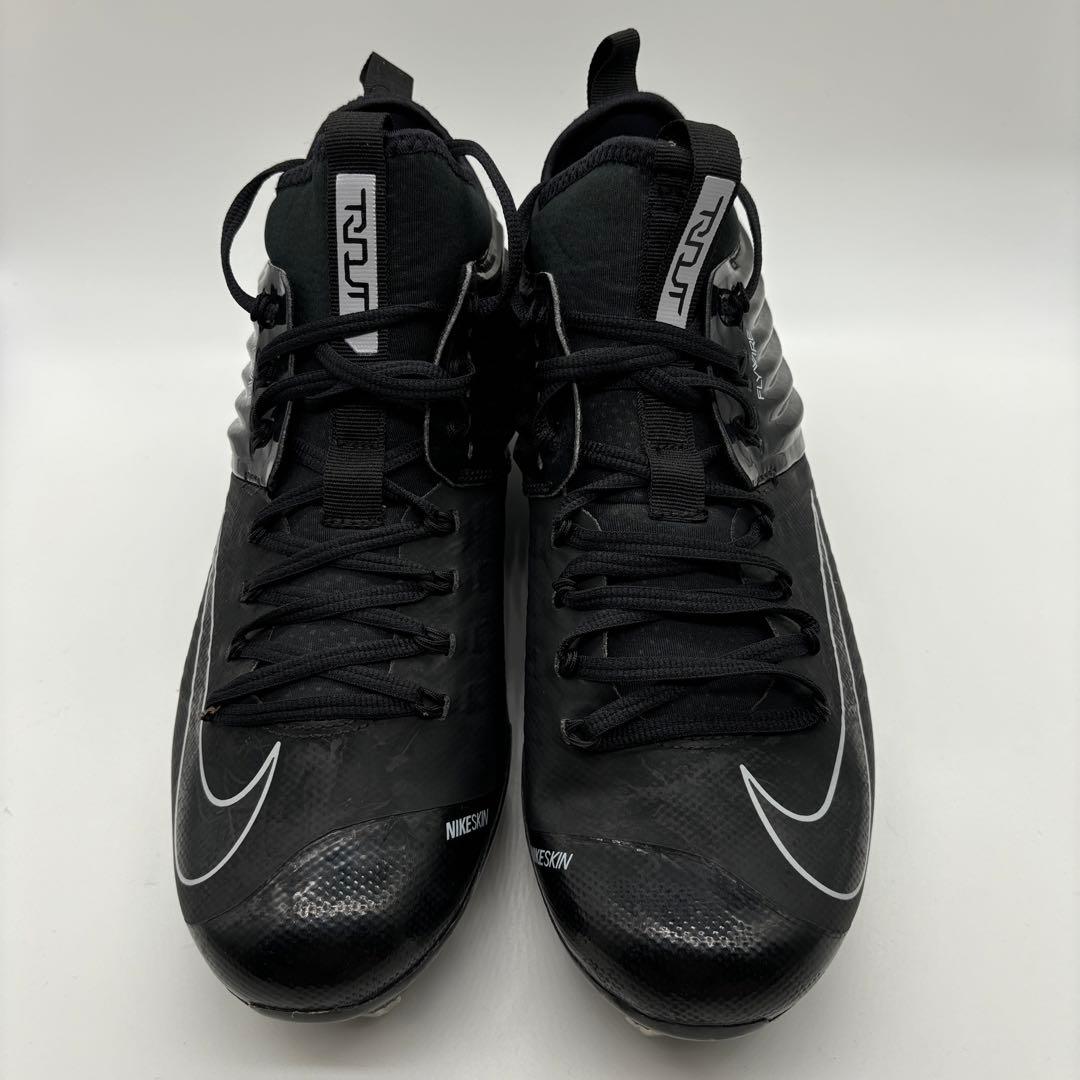 NIKE トラウト 野球 スパイク ブラック 黒 金具 28㎝ ミドルカット