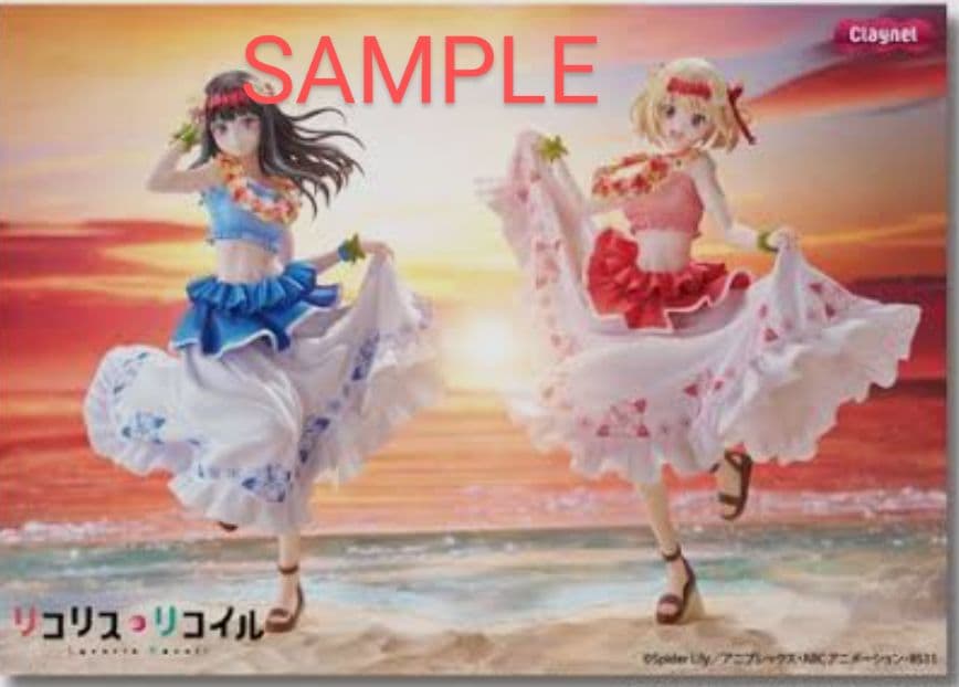 【ＳＰ】リコリスSPセット フィギュア２体＋BIGアクスタ２枚＋非売ポスター１枚