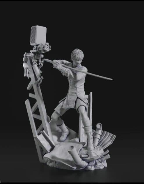 【値下げ中】NieR:Automata　9S＋強力瞬間接着剤