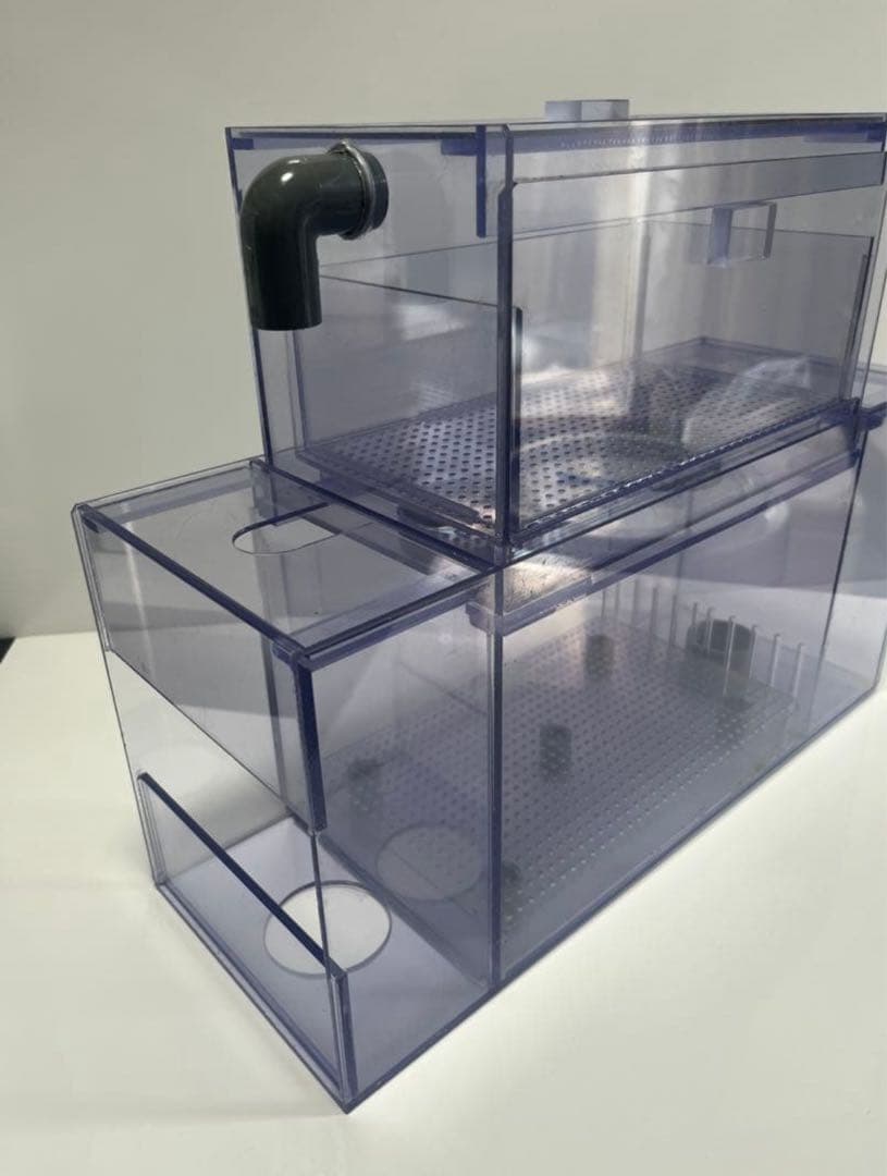 【送料込】上部フィルター 45センチ アクリル水槽用 ウールボックス引出し式