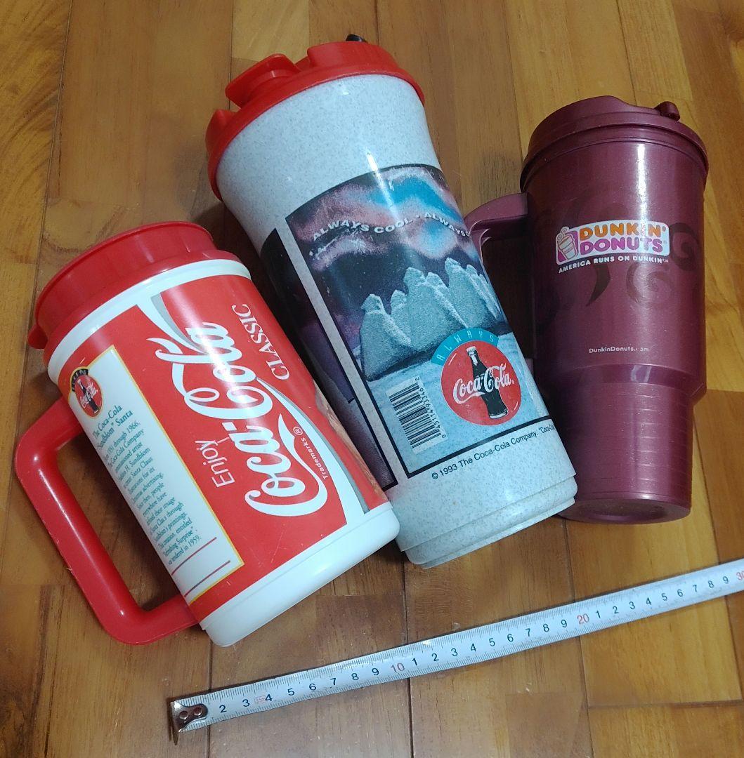 ダンキンドーナツ　コカ・コーラ　　USA タンブラー　しろくま　白熊