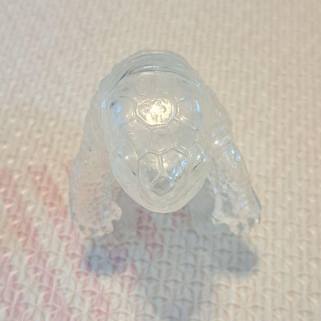 One up JAPAN ケロンガフィギュア　クリア　怪獣　ソフビ　タケピコ