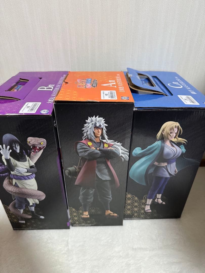 一番くじNARUTO疾風伝　A賞　B賞　C賞　セット　開封済み