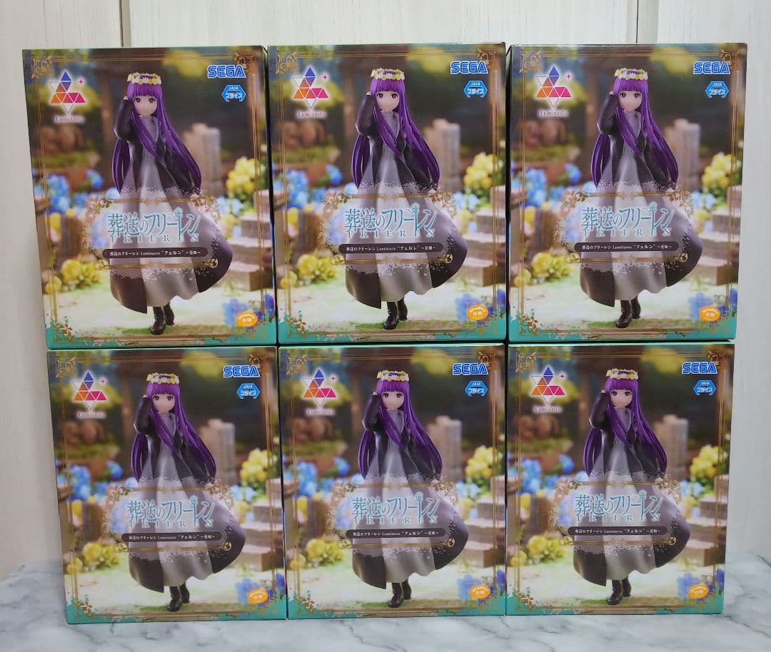 【未開封/メルカリ便】美少女フィギュアまとめ売り6点 フェルン/葬送のフリーレン