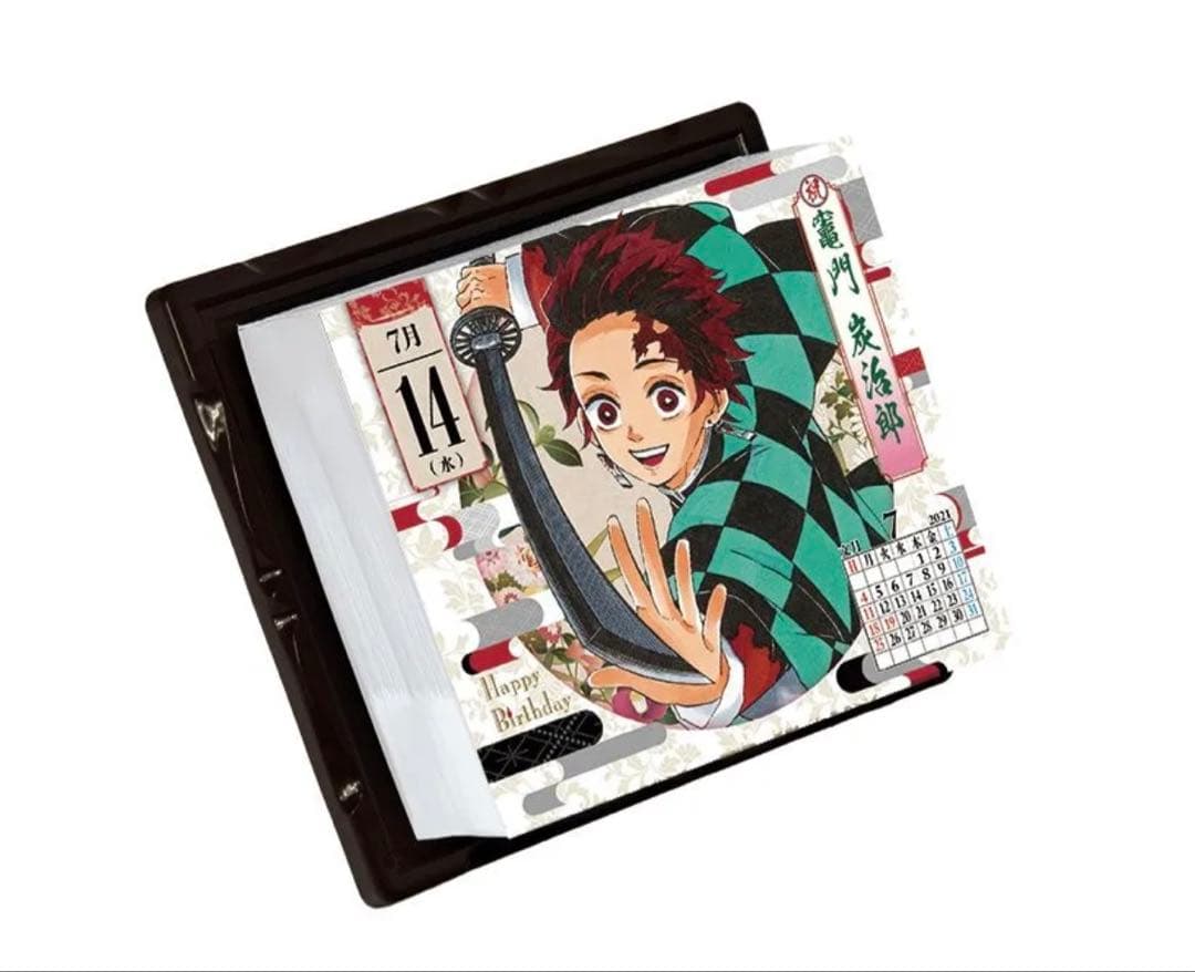 【新品未開封】『鬼滅の刃』 コミックカレンダー2021 特製缶入り 日めくり