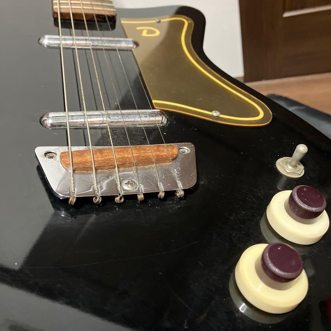 E*m様 DANELECTRO エレキギター　56-U2 ブラック シングルカッ