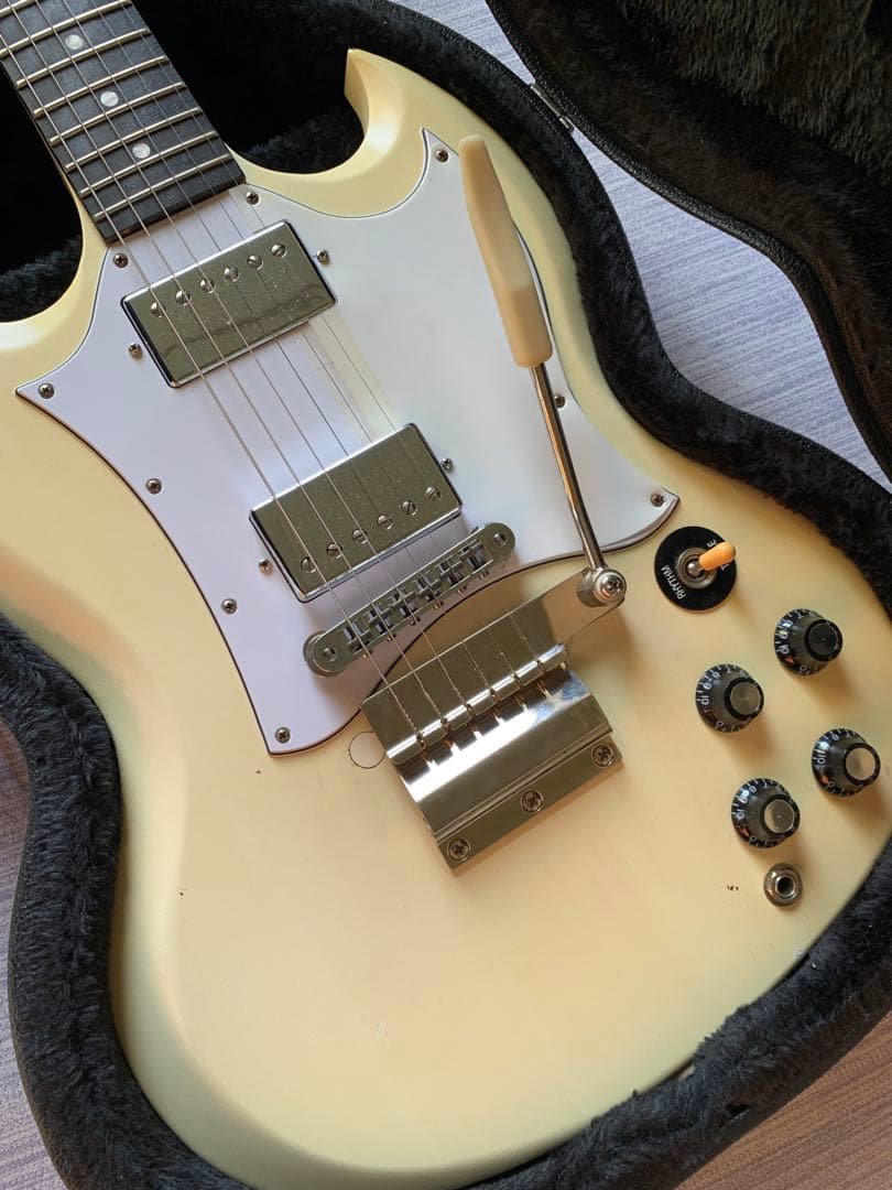 Gibson SGスペシャル　レアカラー白