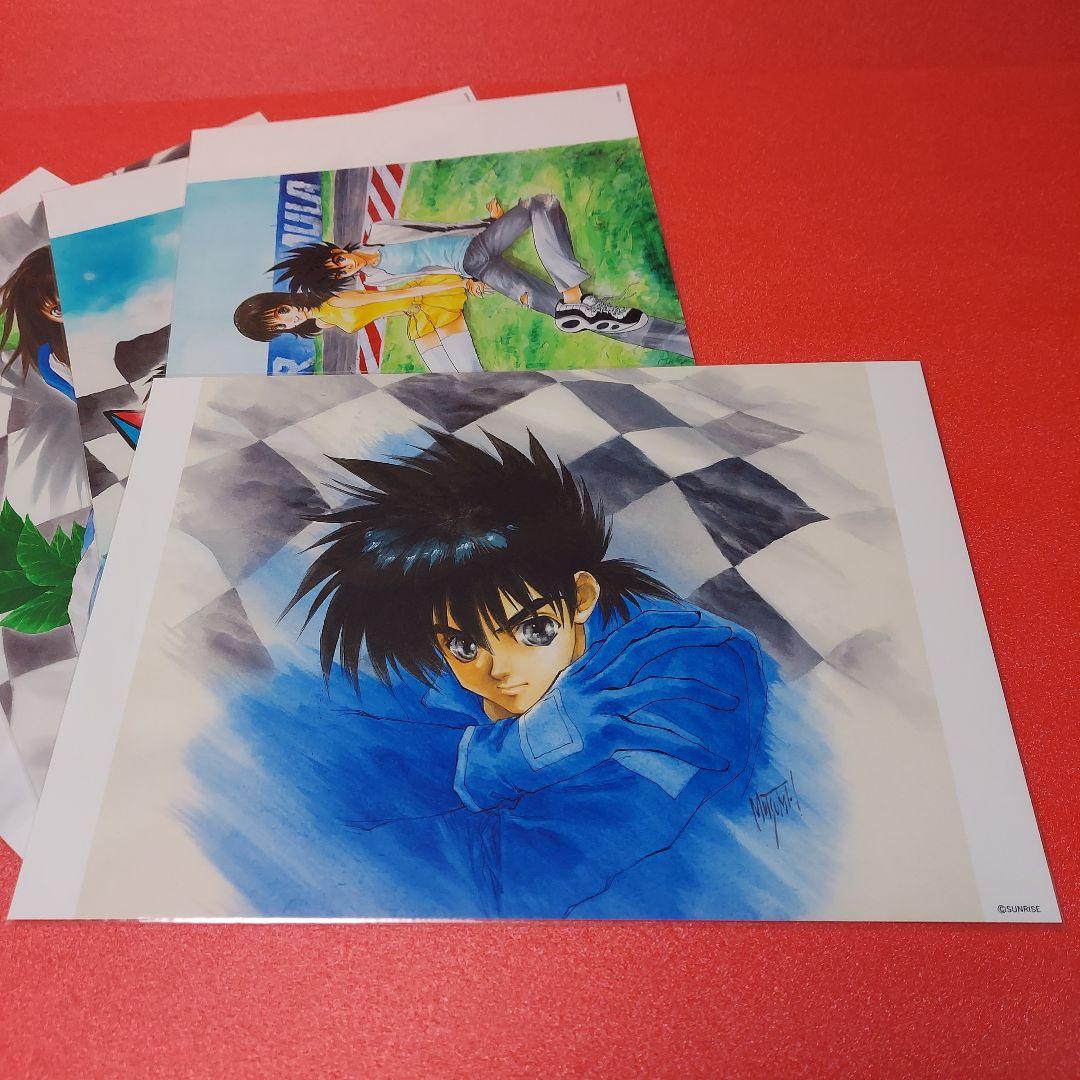 新世紀GPXサイバーフォーミュラ A4アートプリント 11枚 いのまたむつみ