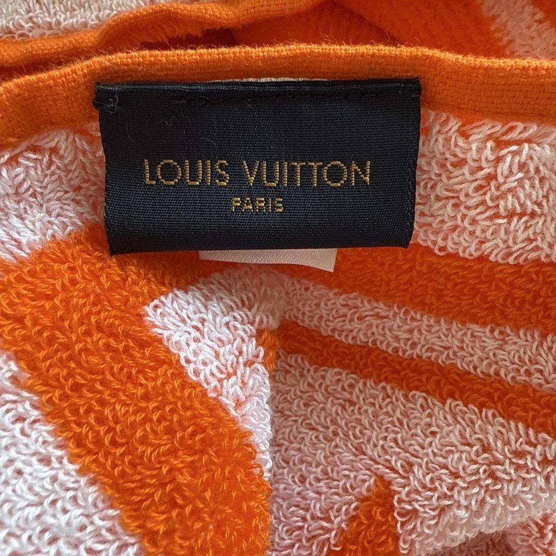 LOUIS VUITTON バスタオル オレンジ