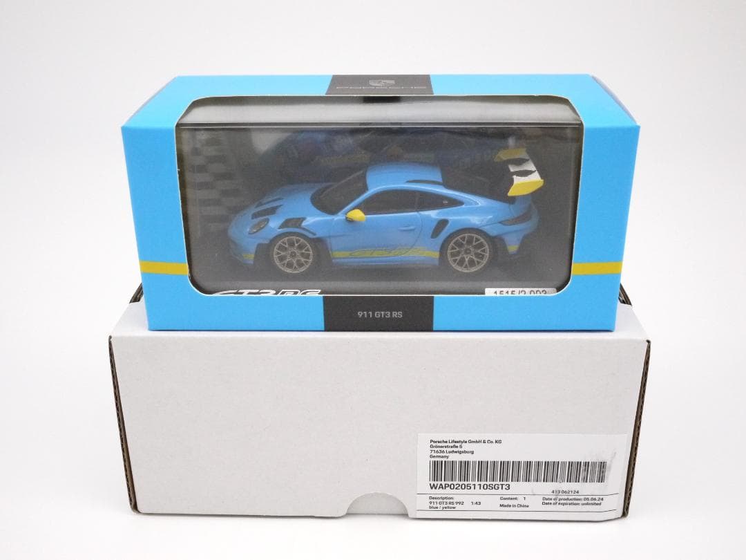 あべしゅん1/43 ポルシェ 911 (992) GT3 RS デイトナ