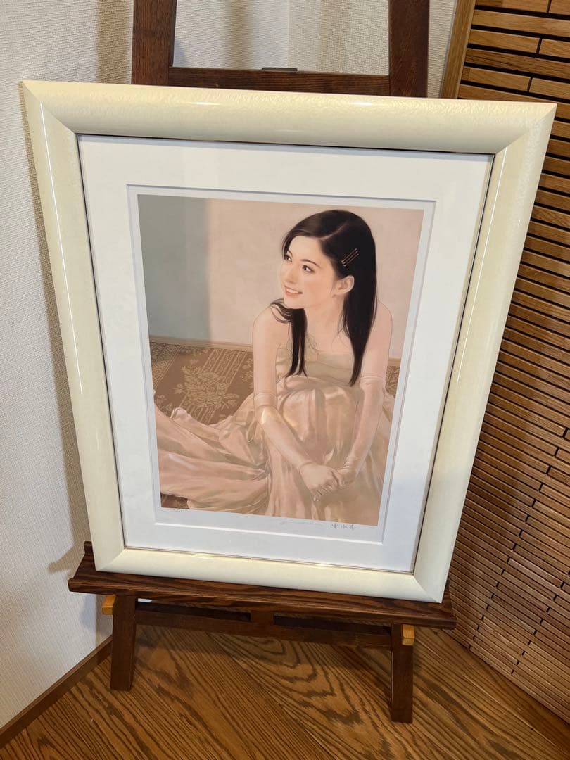 平凡&陳淑芬　恋愛　スケッチ　ジグレ　保証書付　絵画　人物画